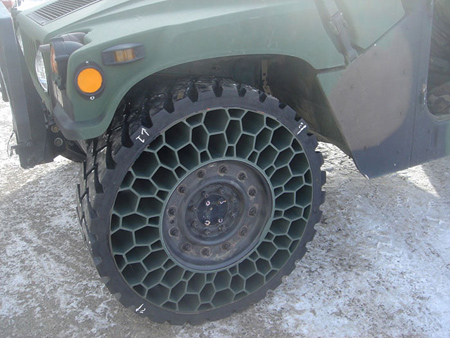 honeycomb tires for cars