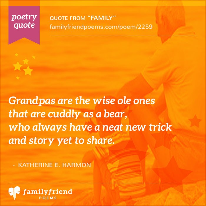 poems about grandfathers and granddaughters