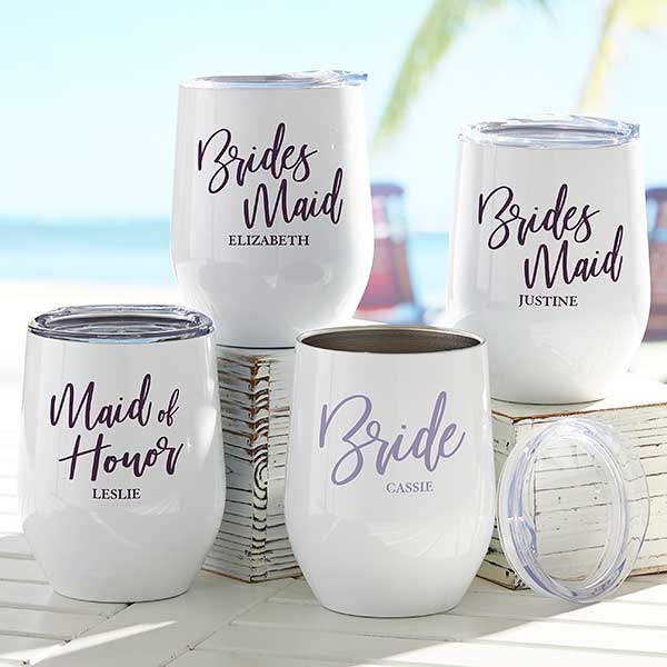 bridesmaid cups