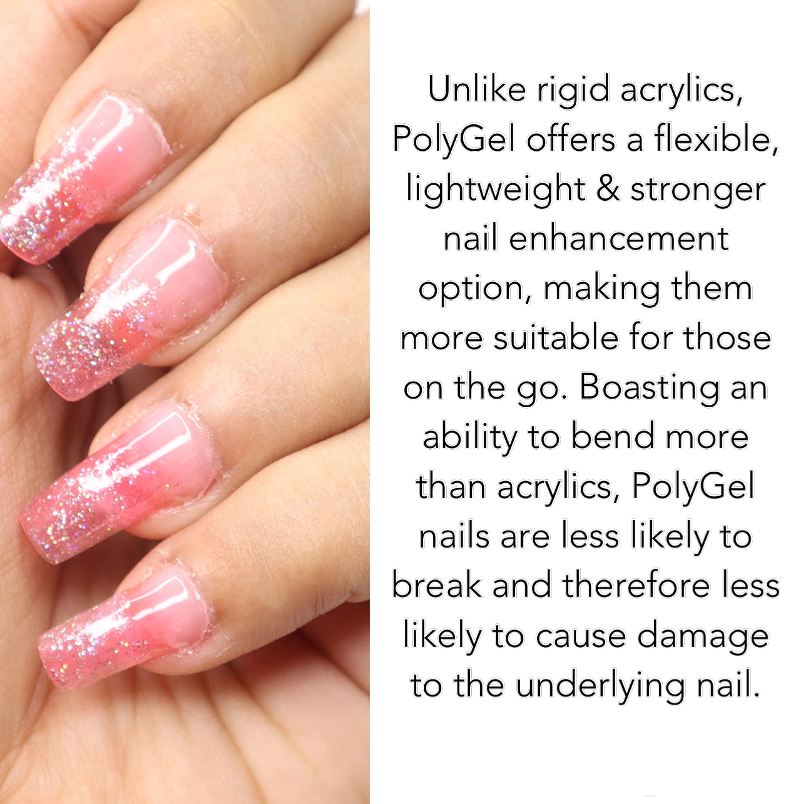 polygel nail extension price