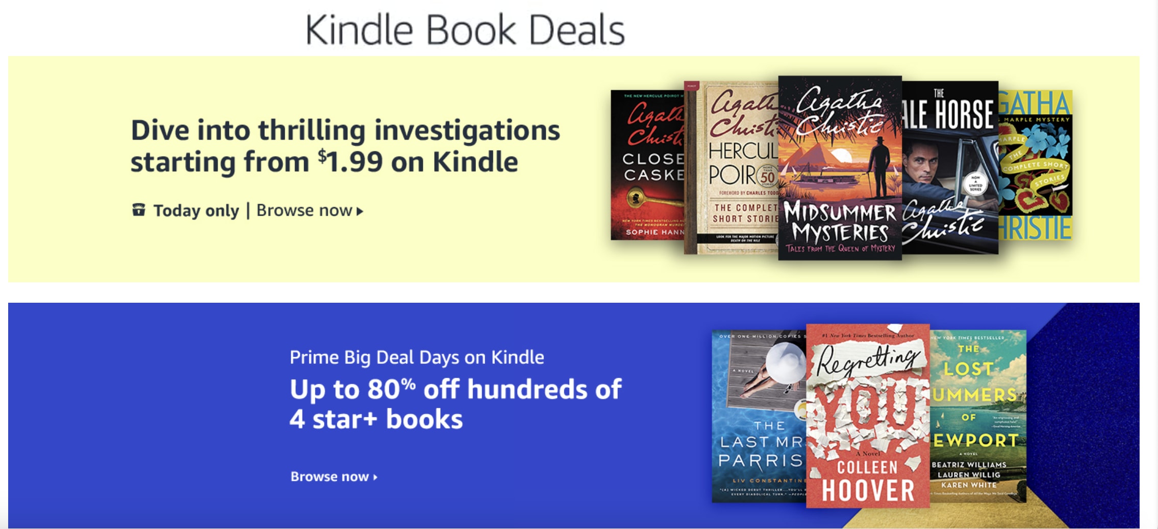 kindle daily deal books