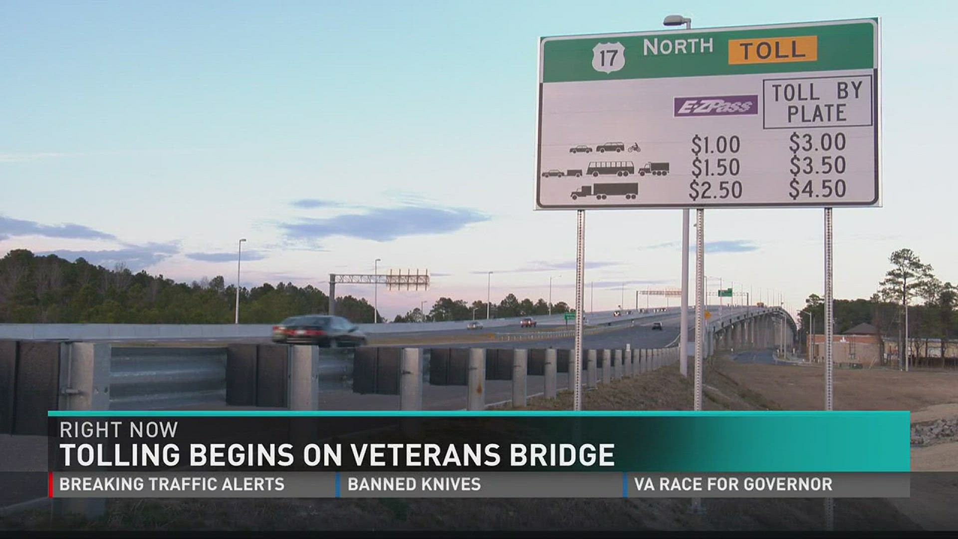 dominion boulevard veterans bridge toll