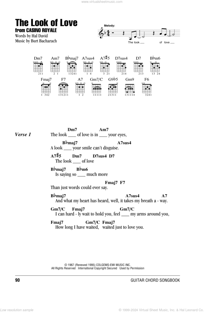 the look chords