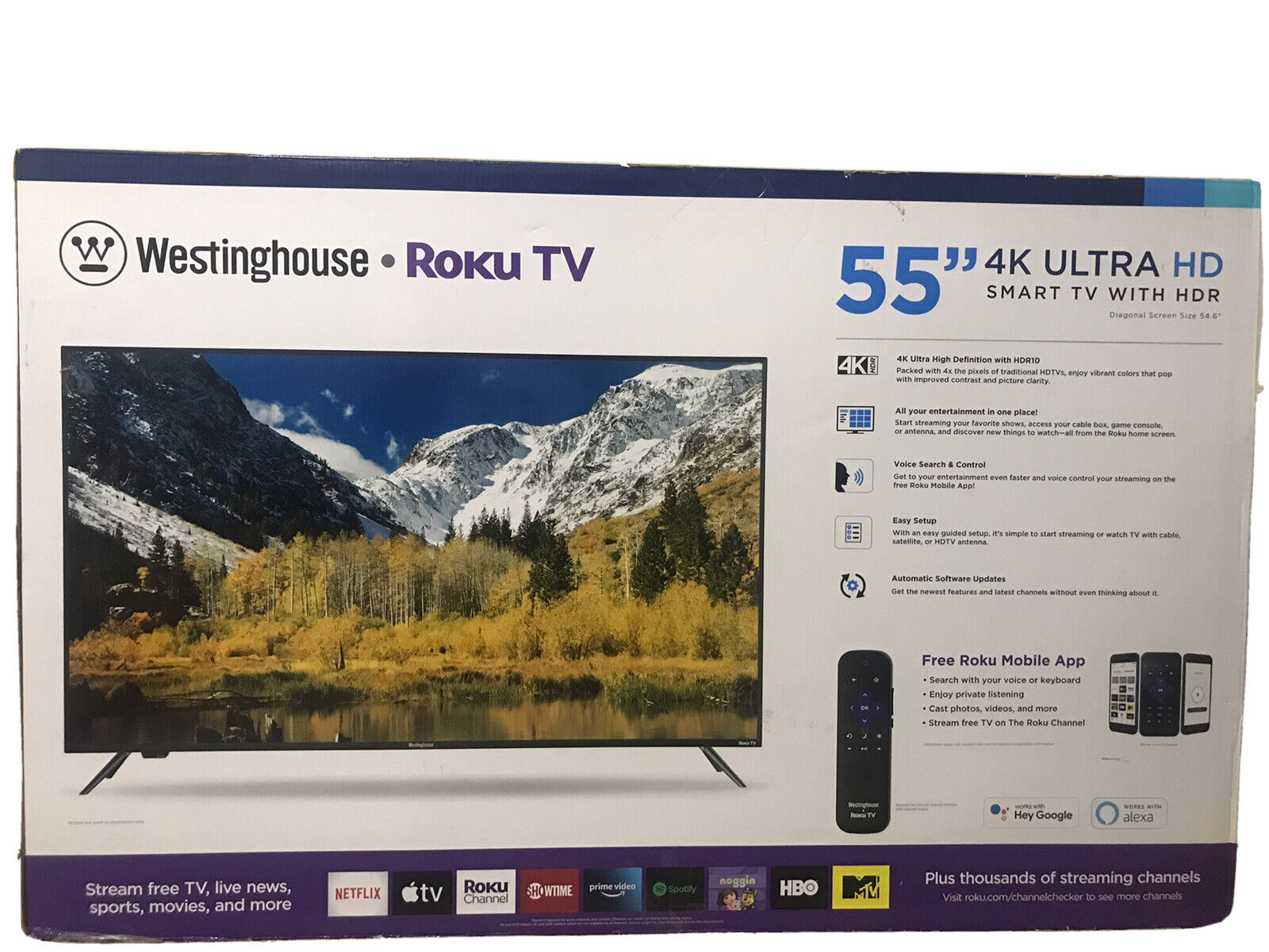 westinghouse roku tv