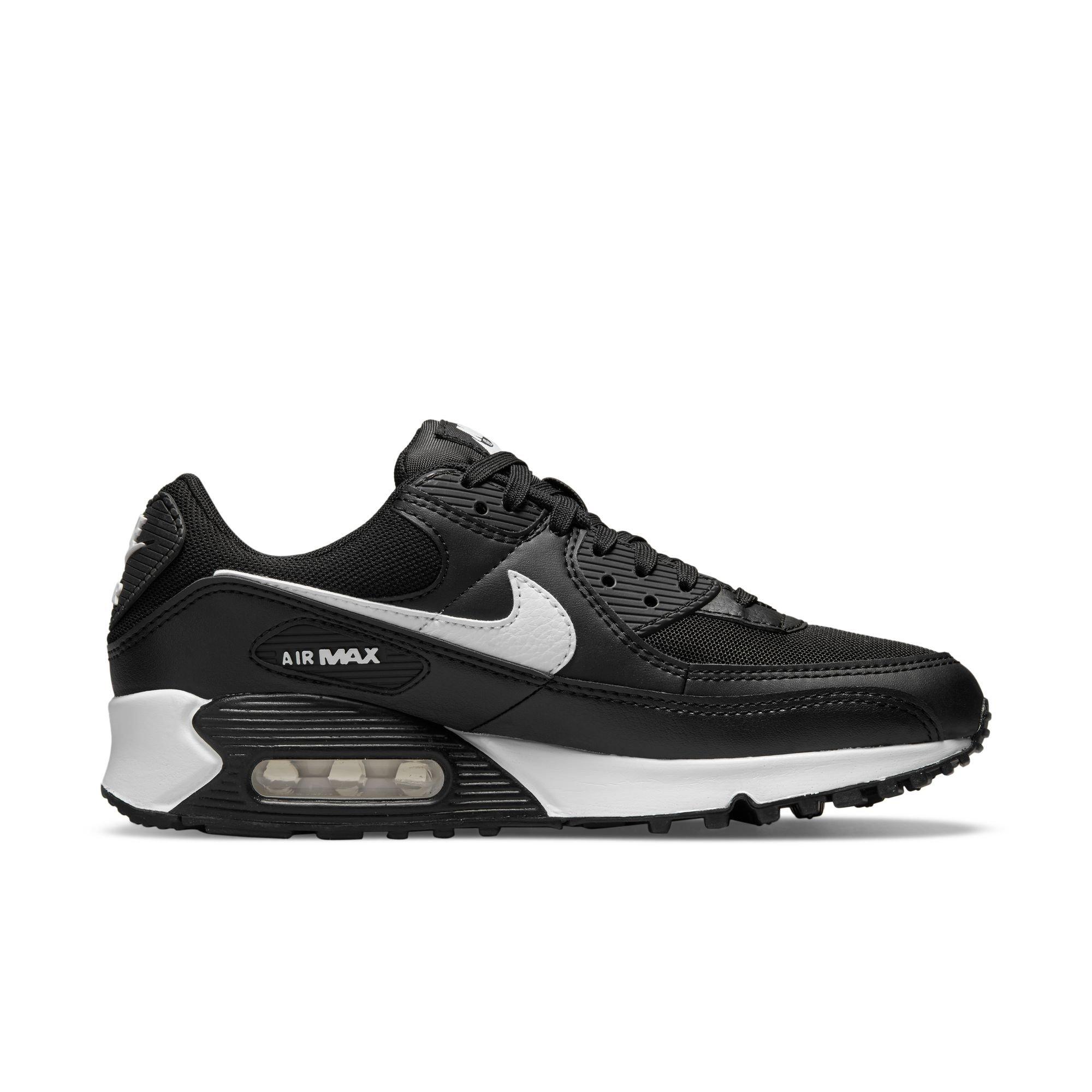 air max 90 black black white