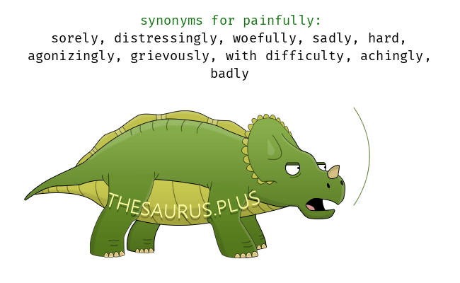 painfully synonym