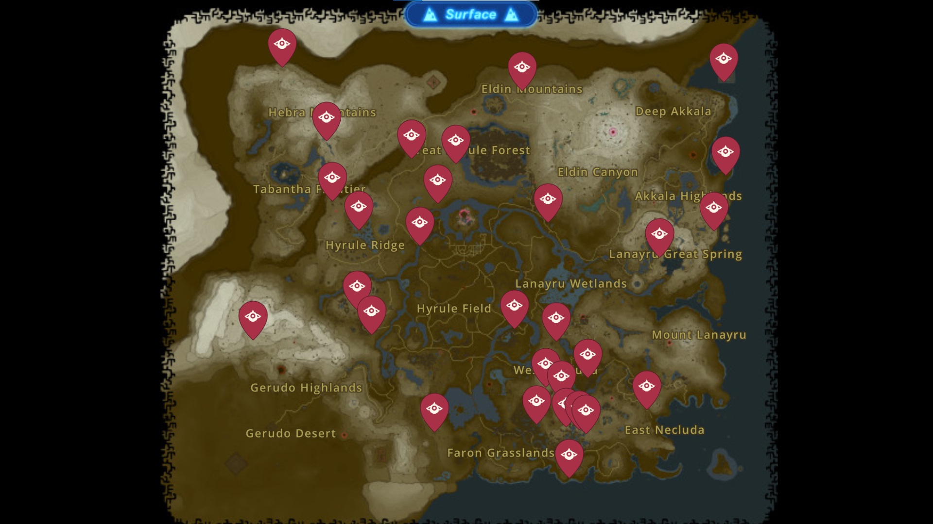 zelda totk hinox locations