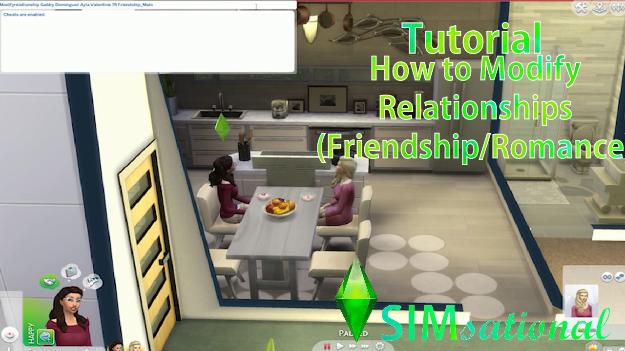 relationship cheats sims 4