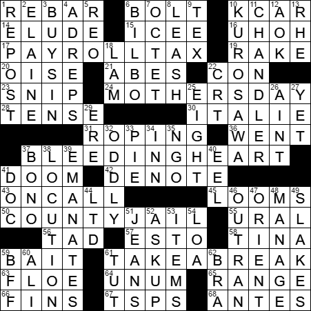 1980s chrysler compact crossword