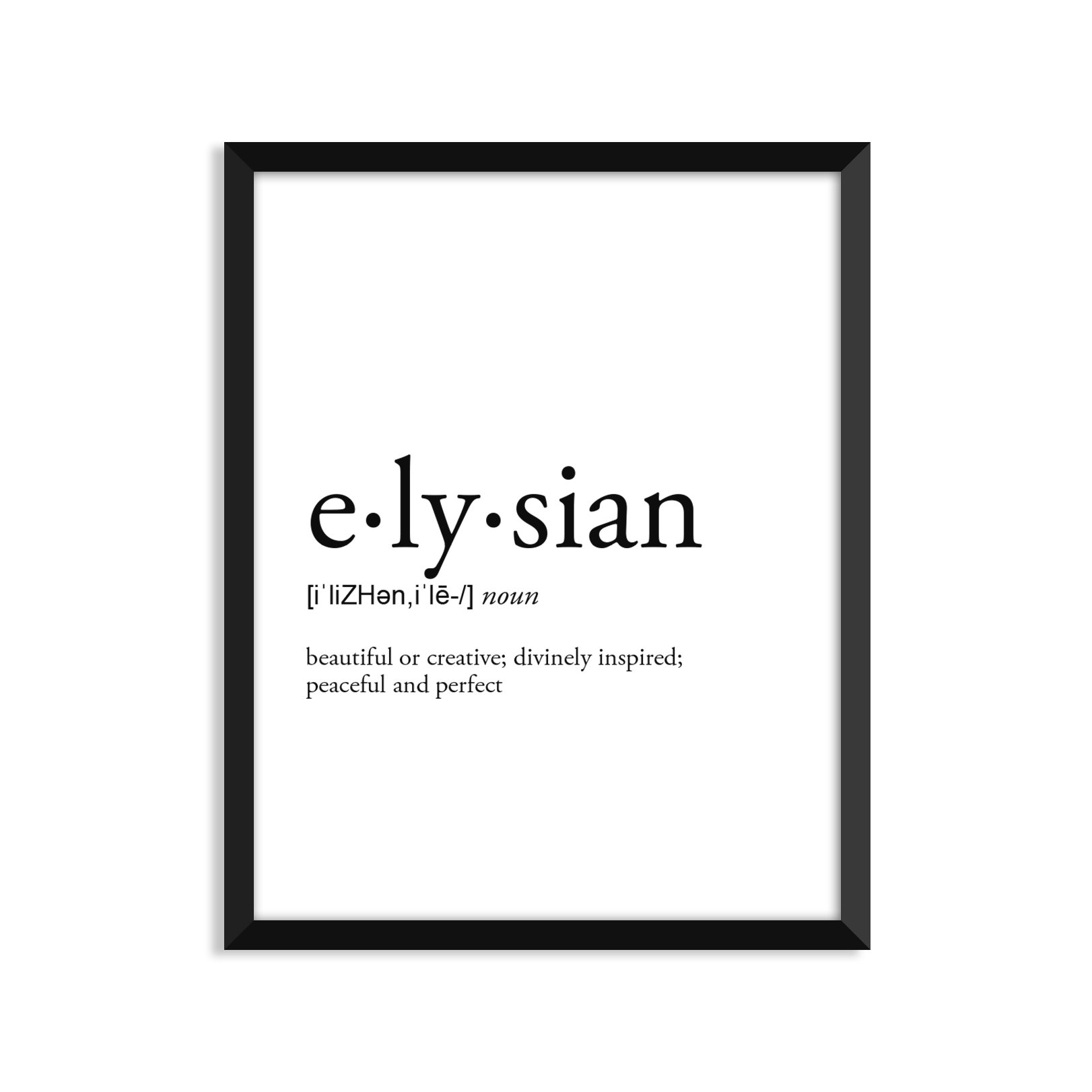 elysian meaning