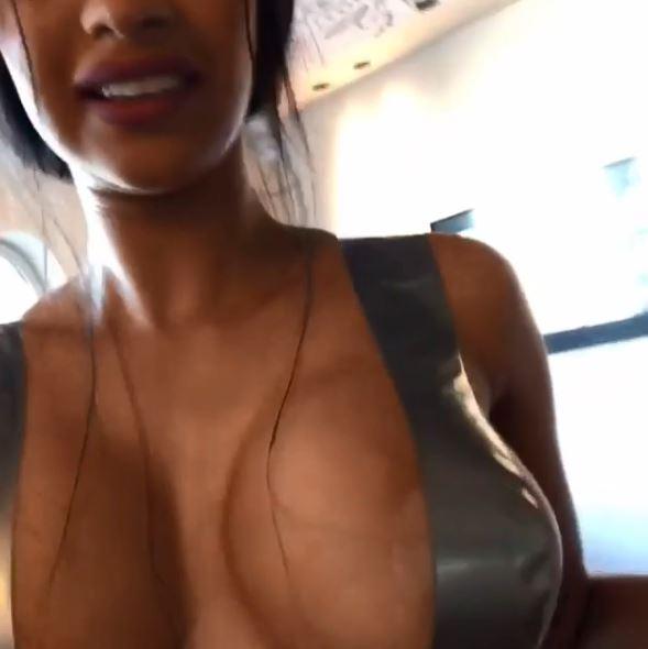 cardi bnipples