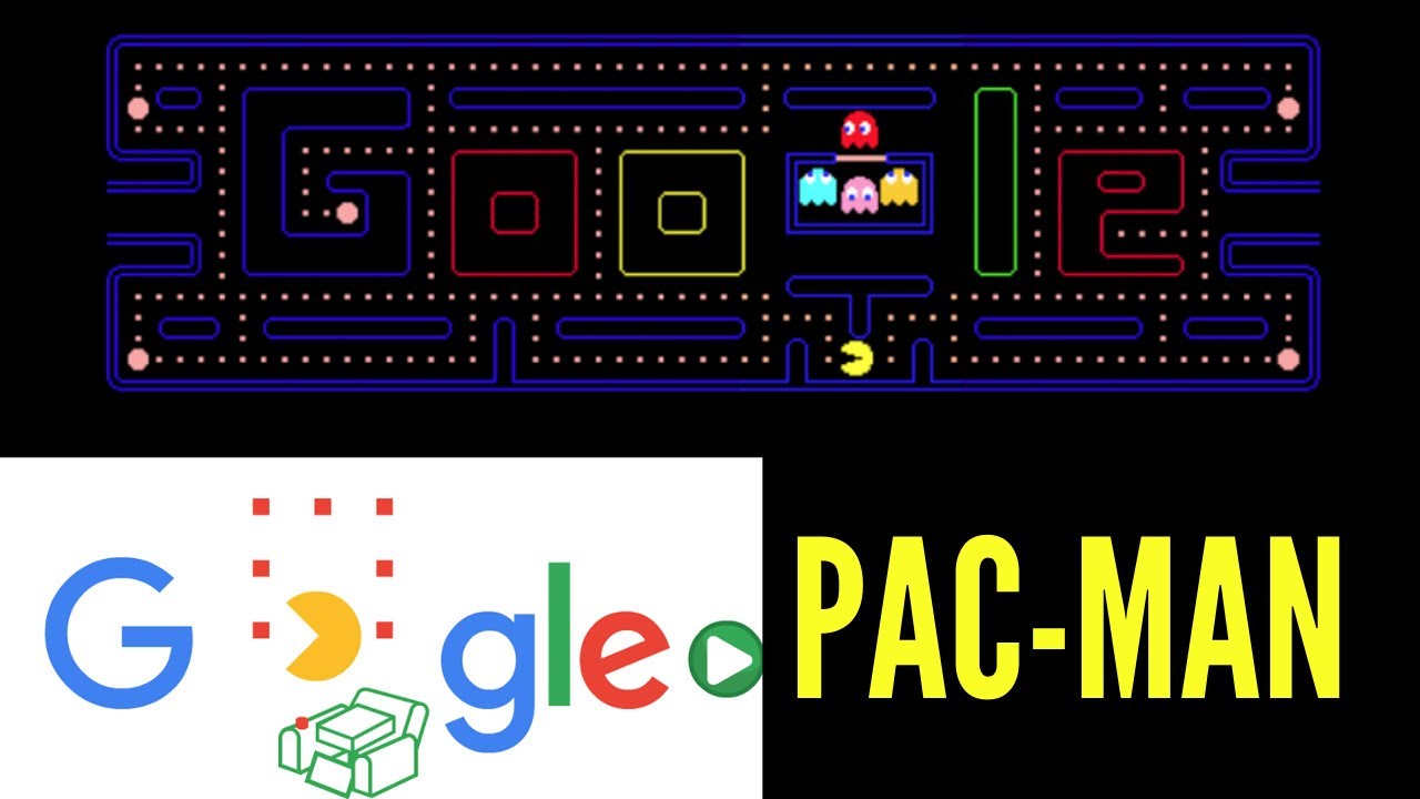 pacman google doodle