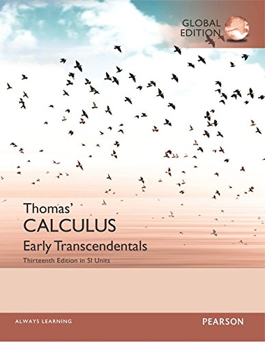 thomas calculus 13th edition