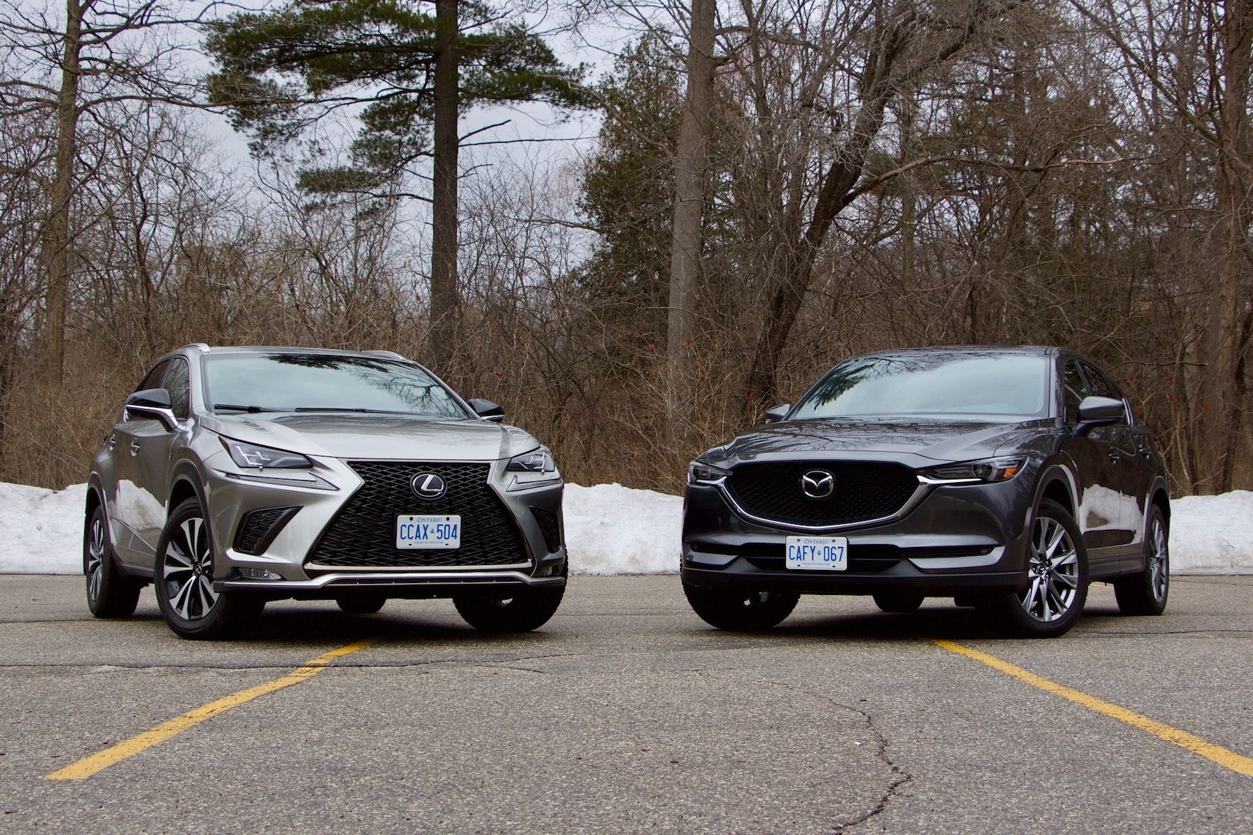 mazda cx-5 vs lexus nx 350