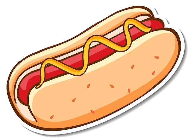 dibujo hot dog