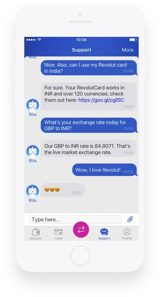 live chat revolut