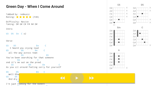 chords tabs lyrics