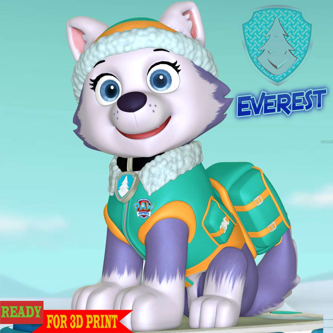 everest from paw patrol