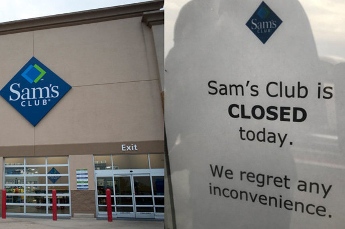 is sams club closed on sundays