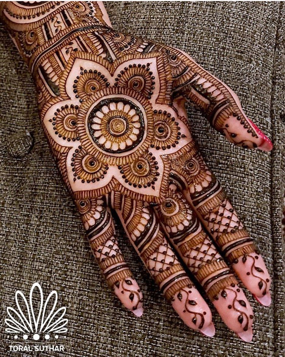 handful mehndi designs