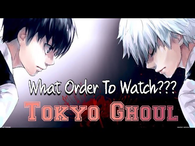 order to watch tokyo ghoul