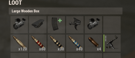 rust helicopter loot