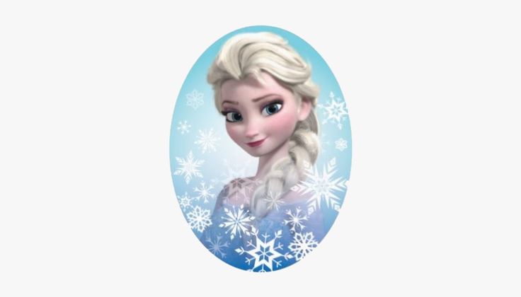 elsa face clipart