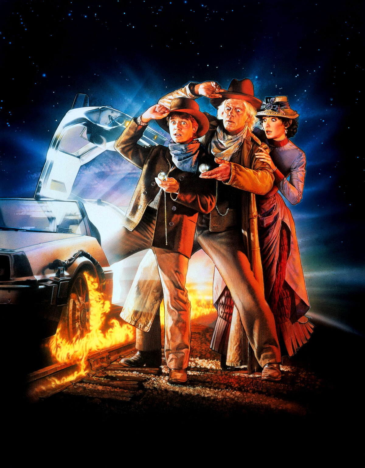 cast van back to the future part iii