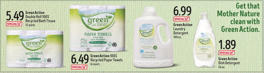 green action laundry liquid