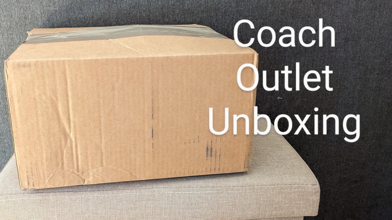 coach delivery packaging