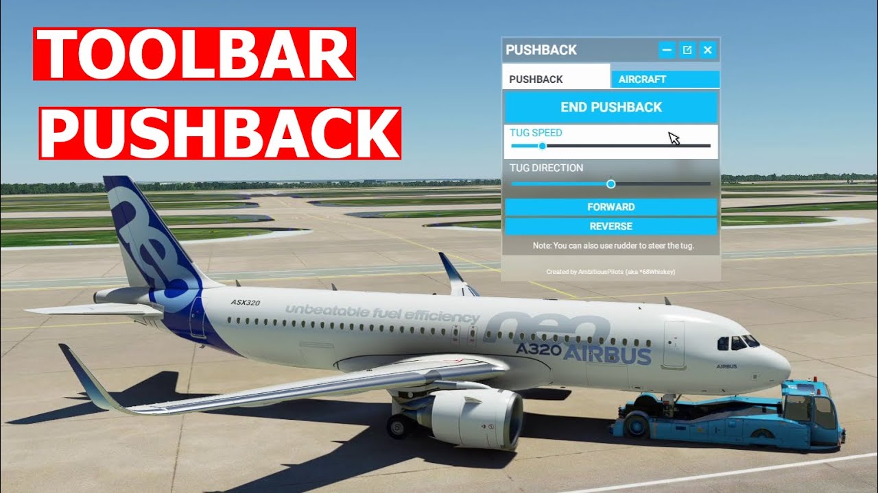 toolbar pushback