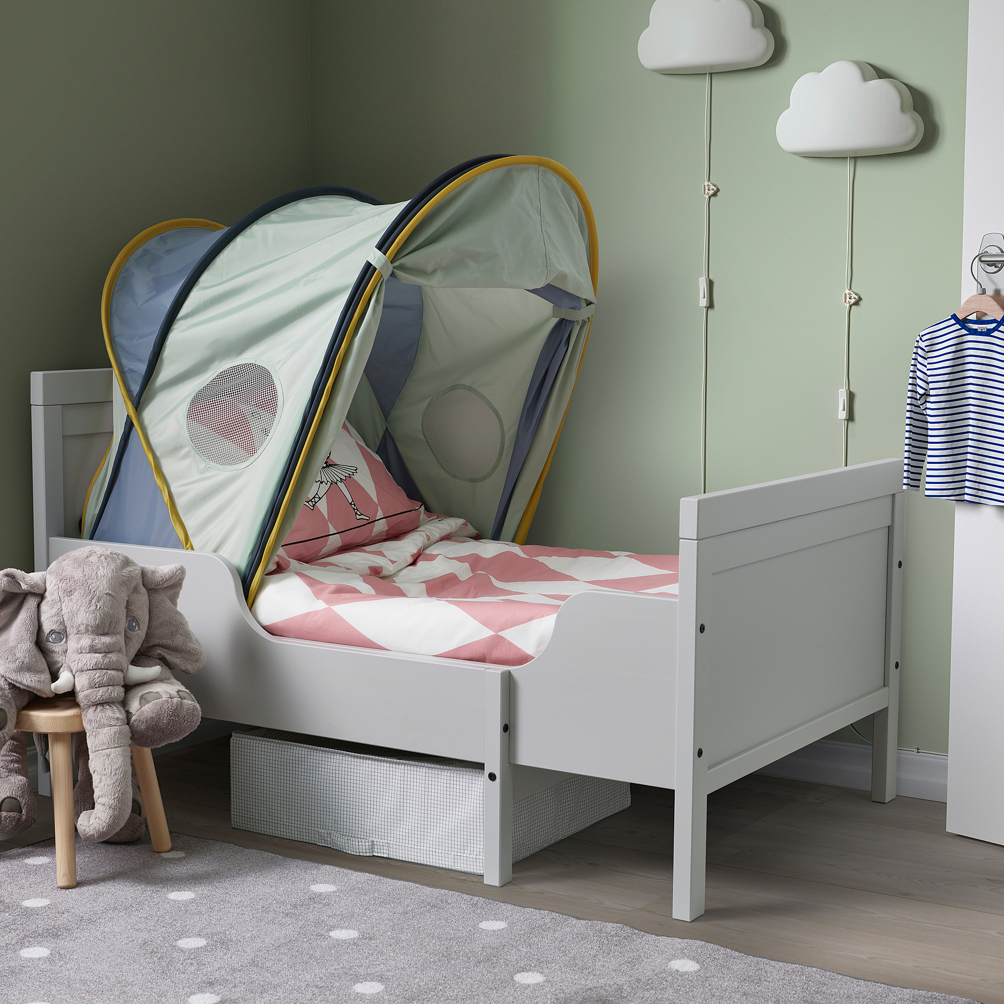 ikea childrens bed tent