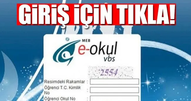 e okul öğrenci girişi karne