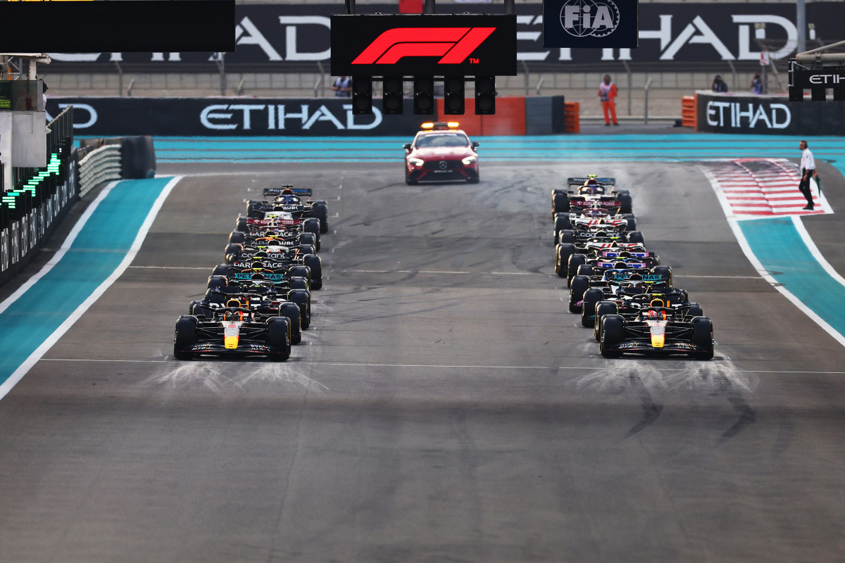 f1 grid start