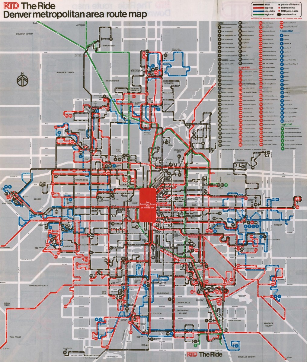 rtd bus schedule