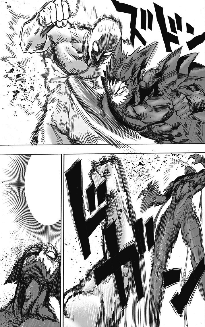 garou vs saitama manga