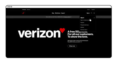 verizonwireless login