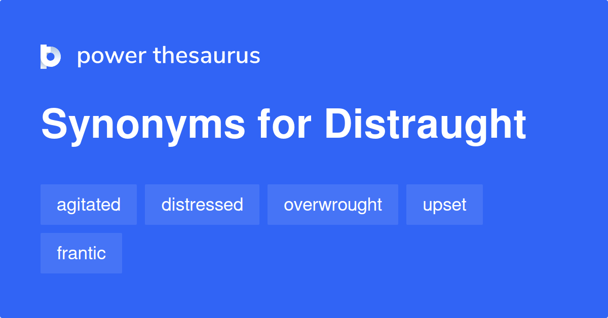 distraught thesaurus