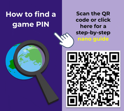 kahoot it game pin