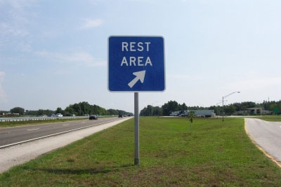 rest area cerca de mi