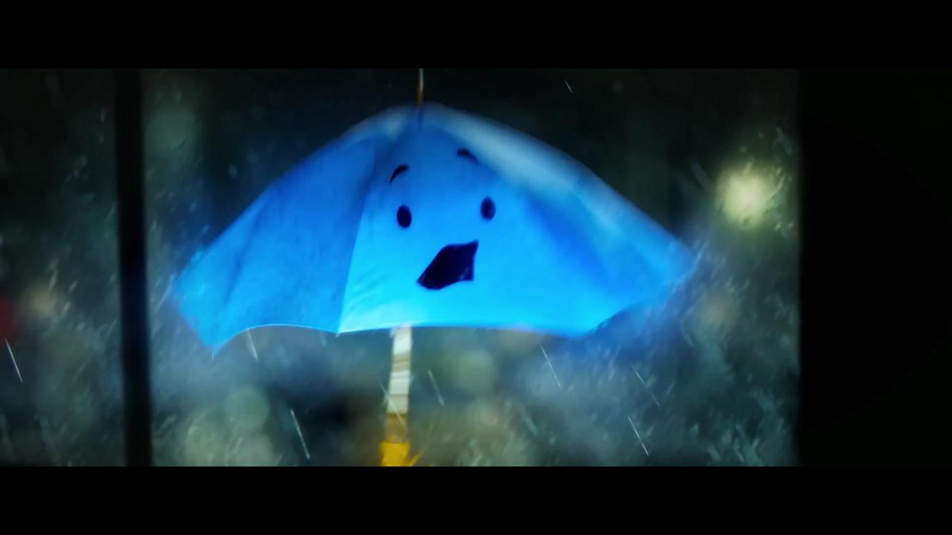 the blue umbrella pixar completo