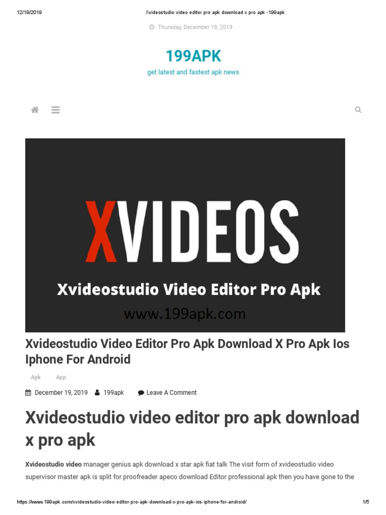 xvideostudio.video editor apk download 2019 ios