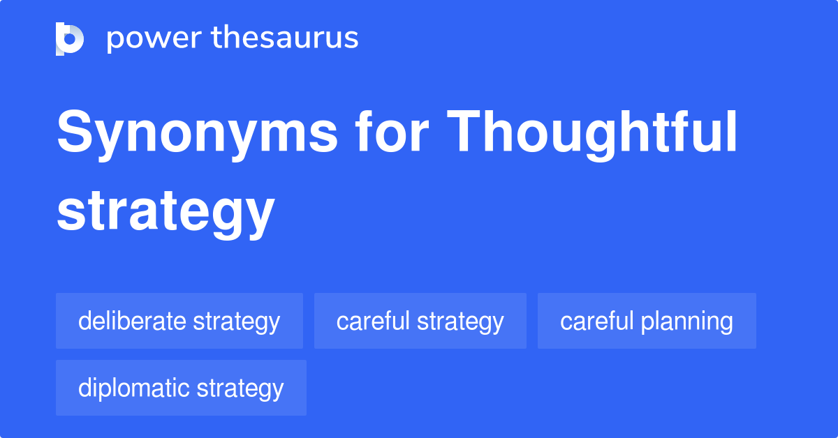 thoughtfully thesaurus