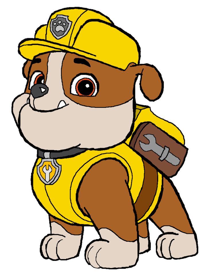 dibujo de paw patrol