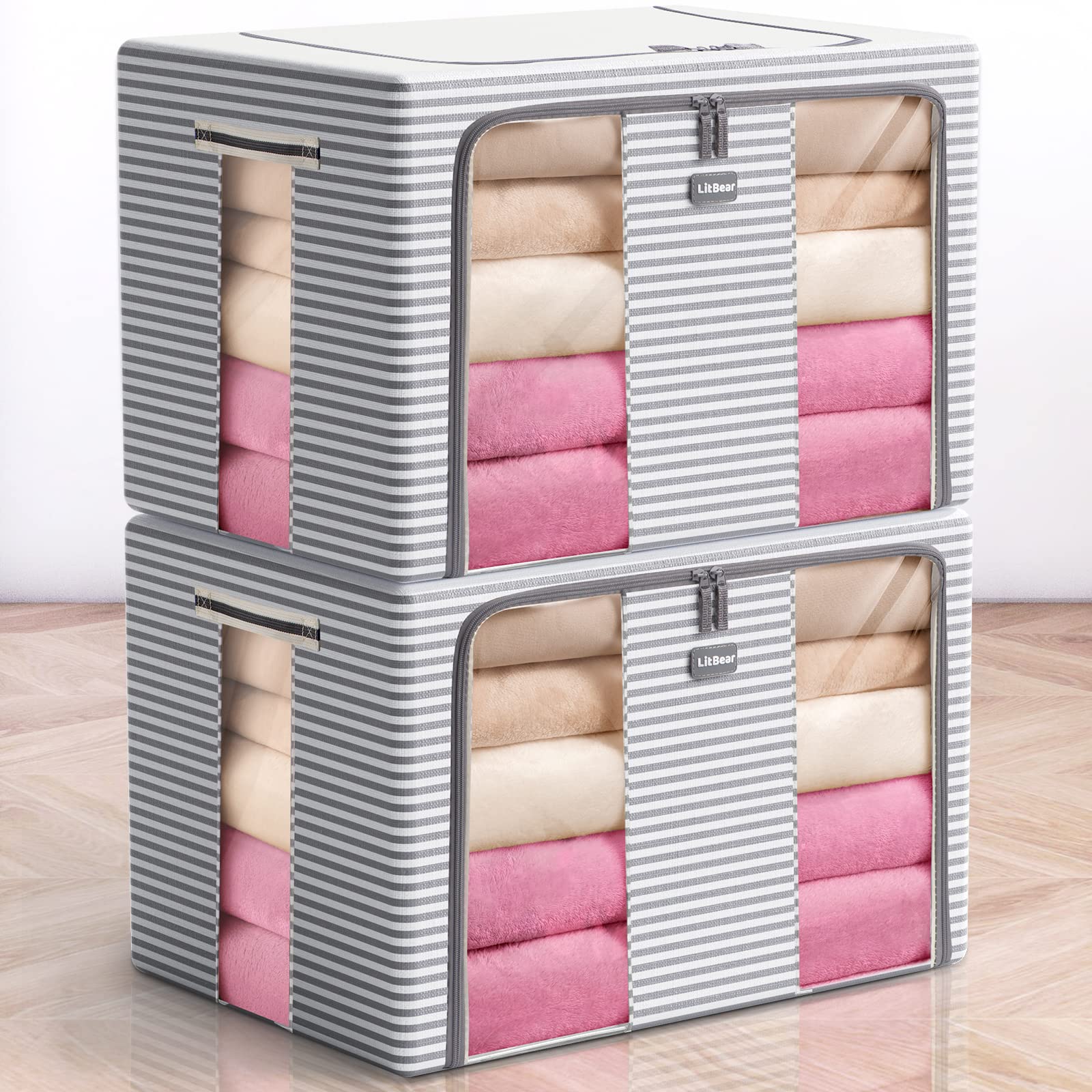 clothing storage bins