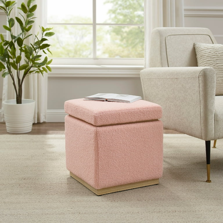 square ottoman with storage