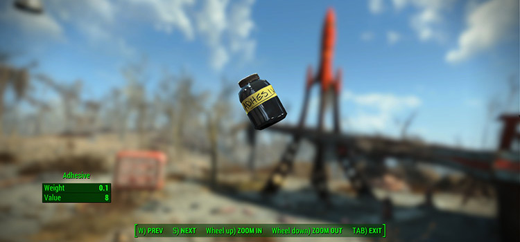 fallout 4 adhesive id