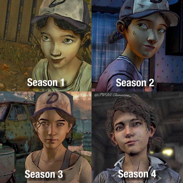 how old is clementine in season 4