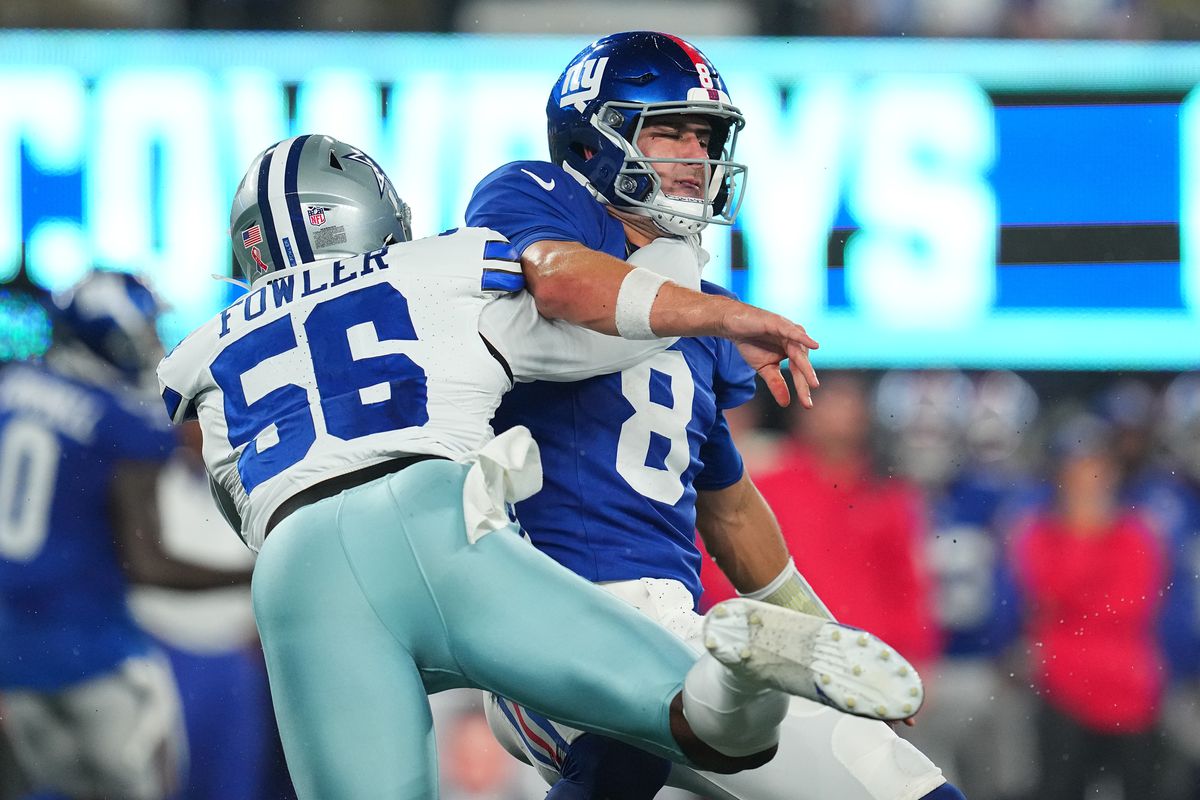 ny giants vs dallas cowboys score