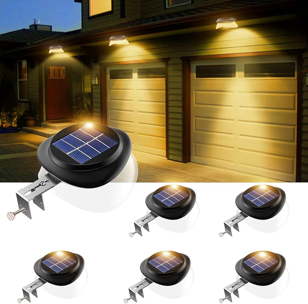 amazon solar gutter lights